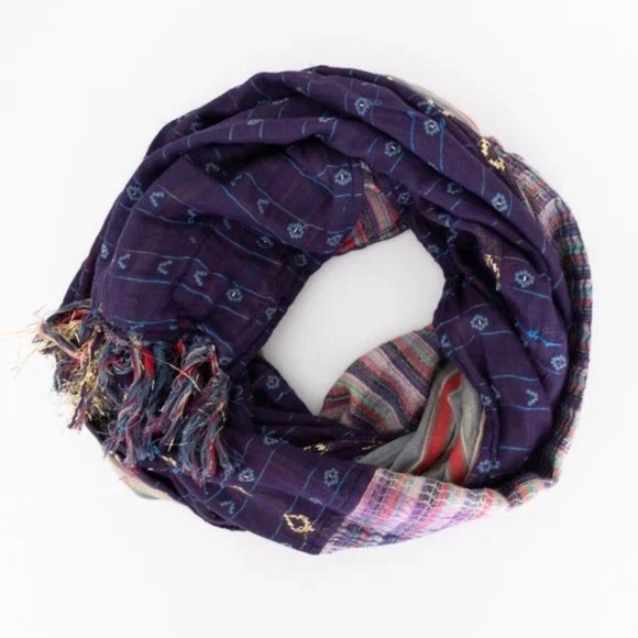 Ace&Jig Infinity Scarf in Royal/Haze/Jubilee - Picture 7 of 8